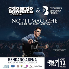 Edoardo Bennato e Orchestra Sinfonica Brutia - Notti Magine in Rendano Arena Rendano Arena