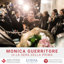 Monica Guerritore - La sera della prima Teatro Romano di Falerone