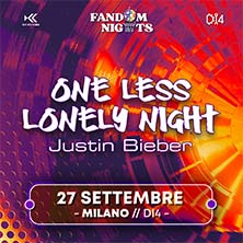 One Less Lonely Night: Justin Bieber justin bieber night Distretto Industriale 4