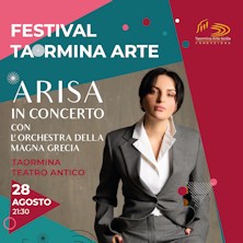 Arisa in concerto Teatro Antico