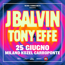 J Balvin + Tony Effe Kozel Carroponte