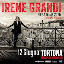 Love for Music...Music for Love - Irene Grandi - Fiera di me Irene Grandi in Concerto Benefico a Tortona Arena Megaplex Stardust - OASI