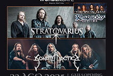 Stratovarius, Sonata Arctica, Rhapsody Of Fire