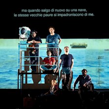 A place of safety - Viaggio nel mediterraneo centrale Citta del Teatro - Sala Franca Rame e Dario Fo
