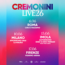 Cesare Cremonini Circo Massimo