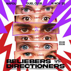 Beliebers vs Directioners Fabrique