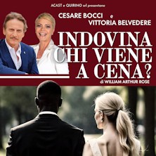 Cesare Bocci e Vittoria Belvedere - Indovina chi viene a cena Teatro Nuovo