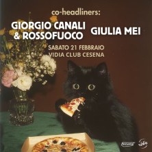 Giorgio Canali & Rossofuoco + Giulia Mei Vidia Rock Club