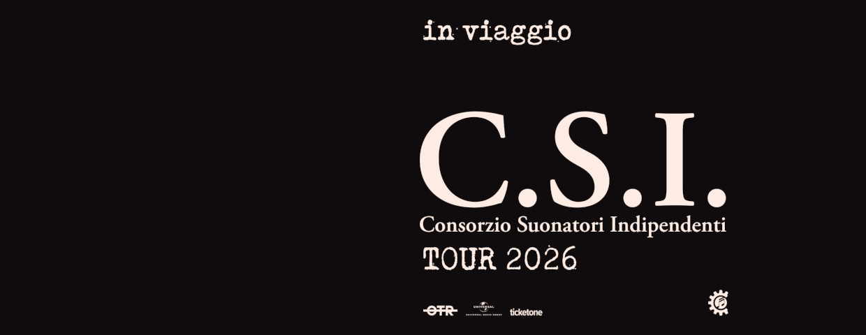 C.S.I. Consorzio Suonatori Indipendenti - In viaggio - Tour 2026