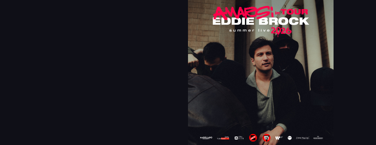 Eddie Brock a Brescia: Pop in Arena Campo Marte il 5 Luglio 2026