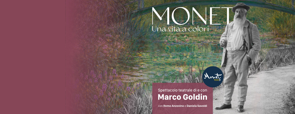 Monet a Milano: Prosa di Marco Goldin al Teatro Manzoni 2026