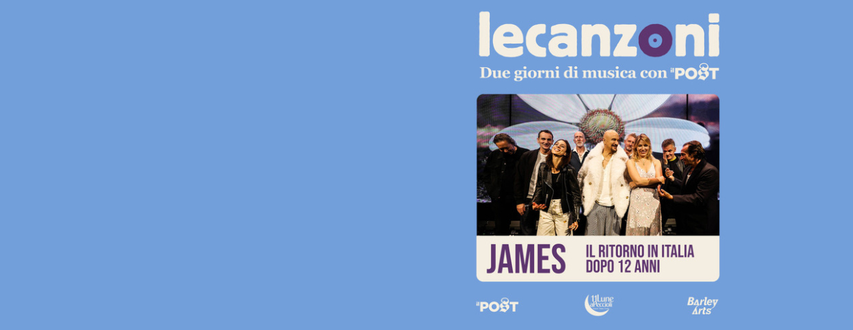 James Peccioli in concerto all'Anfiteatro Fonte Mazzola il 4 luglio 2026
