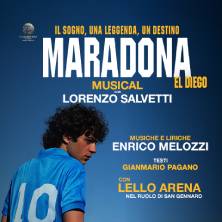 El Diego - Il Musical a Jesolo 2027: data, biglietti e cast con Salvetti
