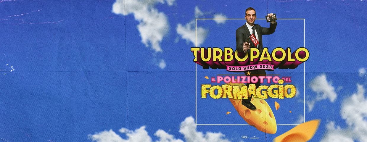 Turbopaolo a Roma 2026: Prosa al Teatro Sala Umberto, 10 ottobre