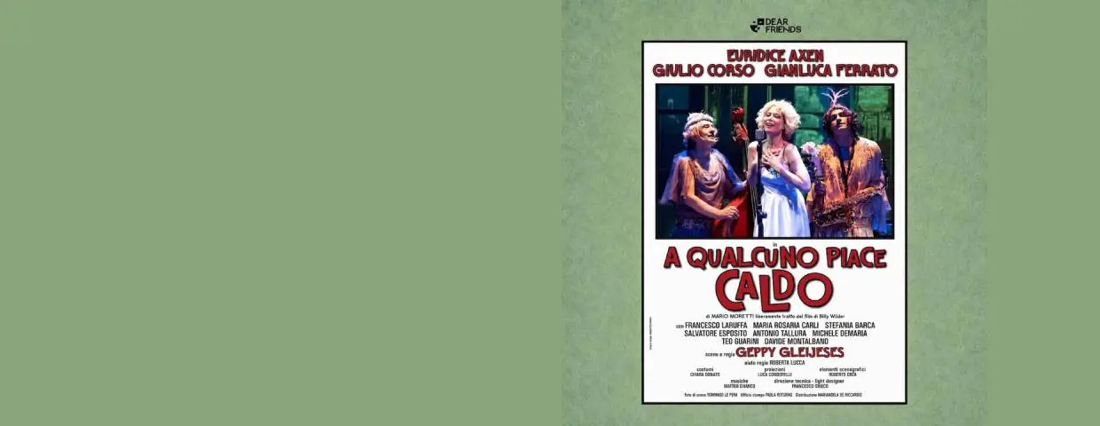 A qualcuno piace caldo Torino 2026: Prosa al Teatro Gioiello