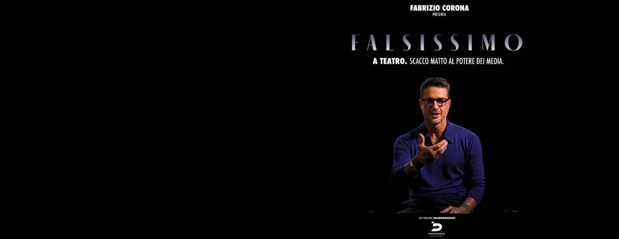 Falsissimo a Teatro: Fabrizio Corona a Piacenza 2026