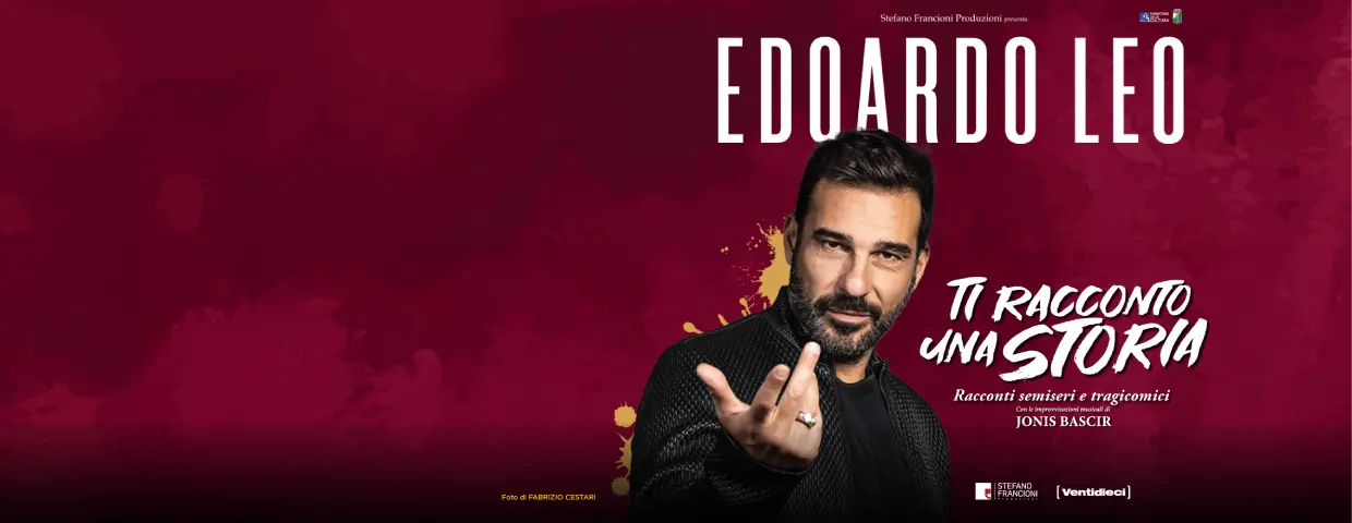 Edoardo Leo a Fermo: Ti racconto una storia il 25 luglio 2026