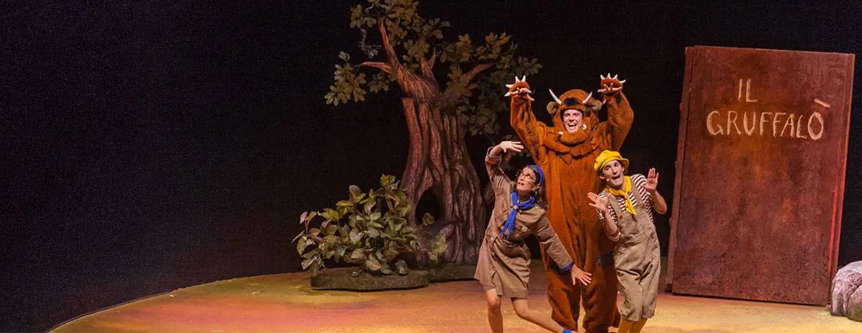 Il Gruffalo Gruffalò a Milano: 4F al Teatro Manzoni