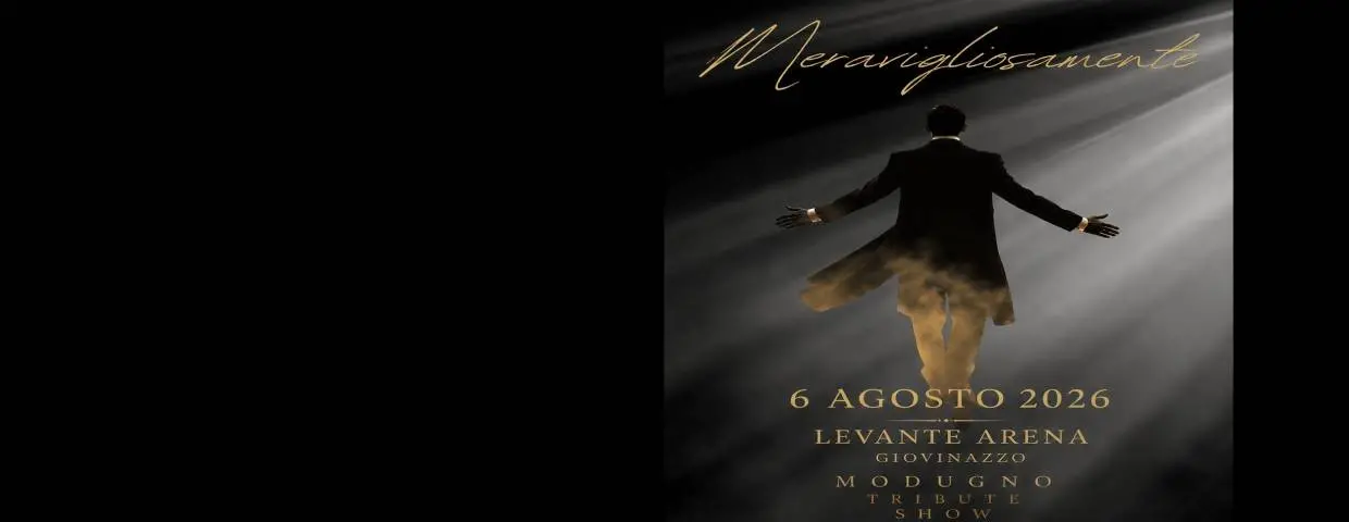 Pop di Modugno Tribute Show: 6 Agosto a Giovinazzo