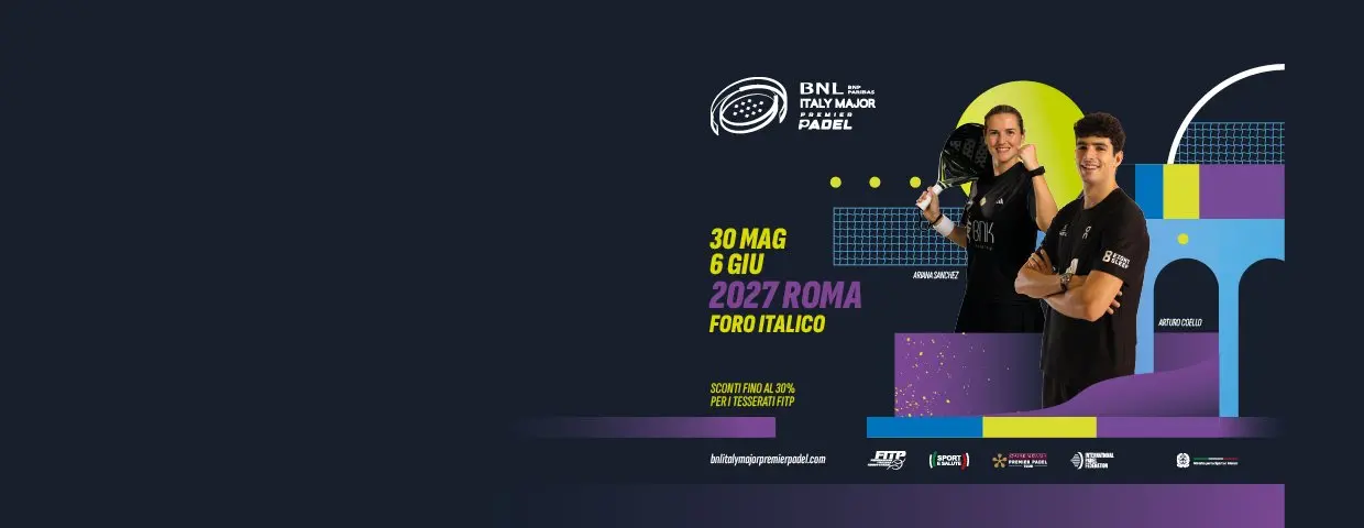 Tennis Roma 2027: Foro Italico 1 Giugno