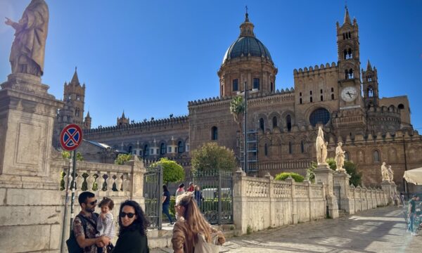 Panorama di Palermo e Cattedrale